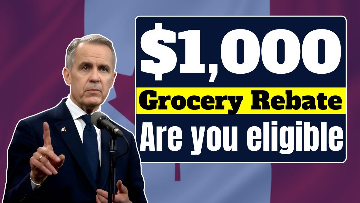 $1,000 Grocery Rebate in August 2025