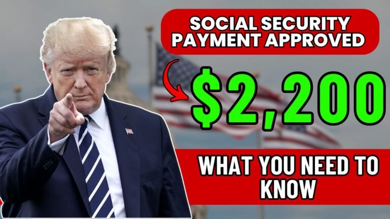 $2,200 Social Security Payment Approved for Everyone: What You Need to Know