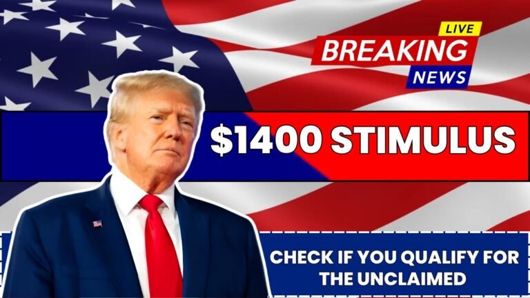 July 2025 Update: Check If You Qualify for the Unclaimed $1400 Stimulus Check